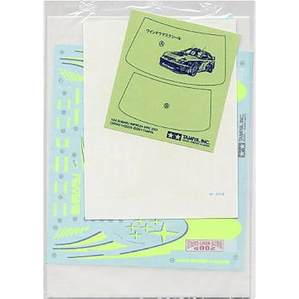 Tamiya 1/24 Sports Car Series No. 281 Subaru Impreza WRC Monte Carlo 2005 Model Car 24281