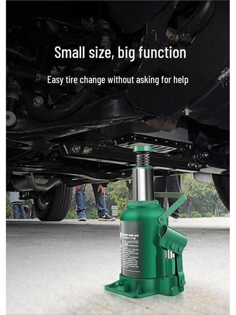 Multi-Capacity Vertical Hydraulic Jack: 5T, 10T, 20T, 50T for Car Tire Change & Repair