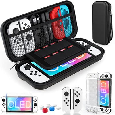Pro Switch OLED Case Kompatibilní s Nintendo Switch OLED 9 v 1 Příslušenství pro Switch OLED model s dokovatelným ochranným pouzdrem