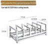 GOWKE Stainless Steel Commercial Chopping Board Rack