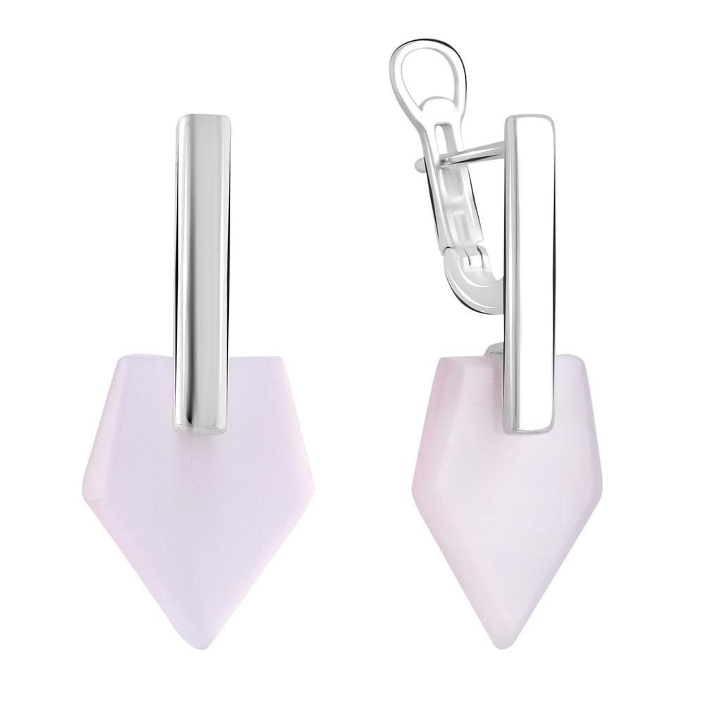 Stříbrné náušnice s kočičím okem 12,5ct (2107729)