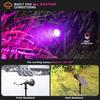 Solar Color Spot Lights Outdoor, 21 LEDs Color Changing Outdoor Lights, IP67