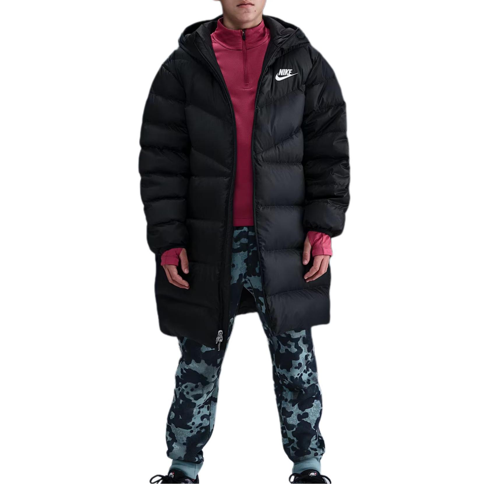 Nike Kids Down Jackets Hooded IQ3183-010 M