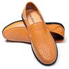 Italian Breathable Slip On Male Boat Shoes Size 48 Leather Men Casual Shoes Luxury Brand Formal Men Loafers Moccasins