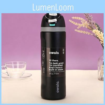 Owala 24oz Insulated Travel Mug With Double Drinking Lid For Outdoor Use