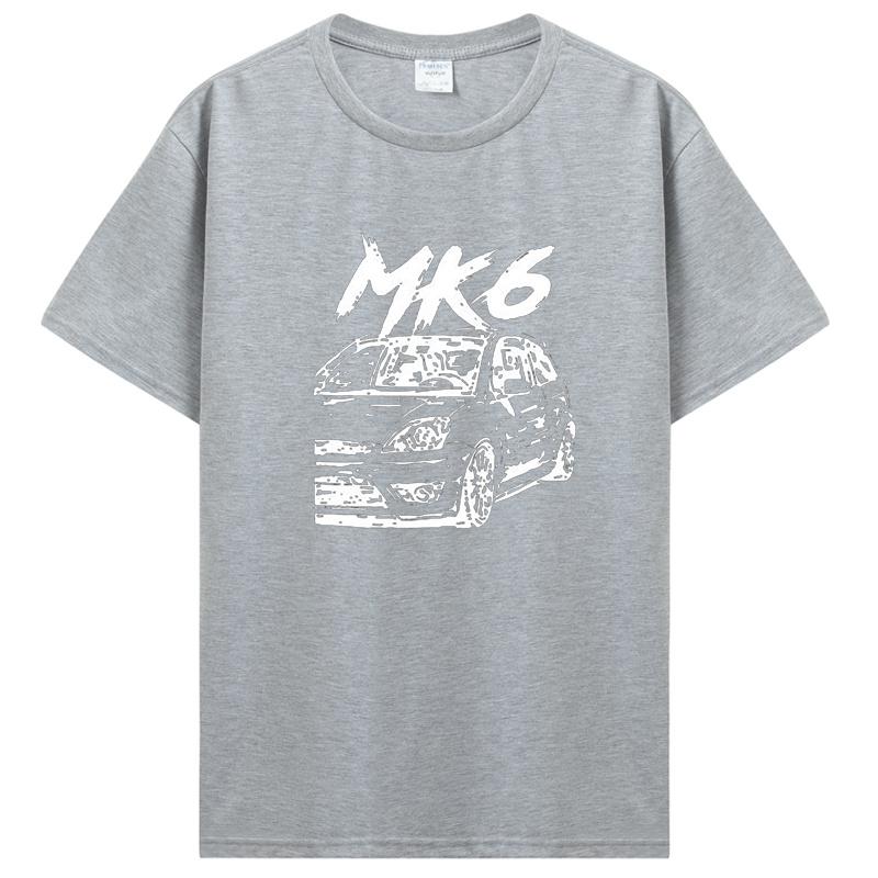 T-shirt Unisex Auto MK6 Top Casual in Cotone T-shirt Moda Fitness T-shirt Estiva Oversize Unisex Streetwear T-shirt Unisex s Abbigliamento