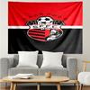 Soccer Team Crest Design Printed Printed Tapestry, for Bedroom,Livingroom, Dormitory, Large Wall Decor, Fabric Decor Fan Birthday Gifts