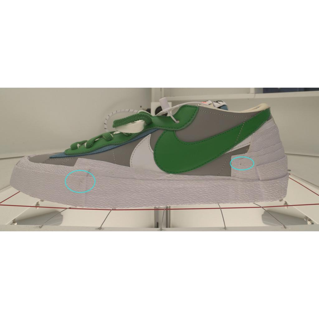 Pre-owned Sacai x Nike Blazer Classic Green DD1877-001-P26094164232255