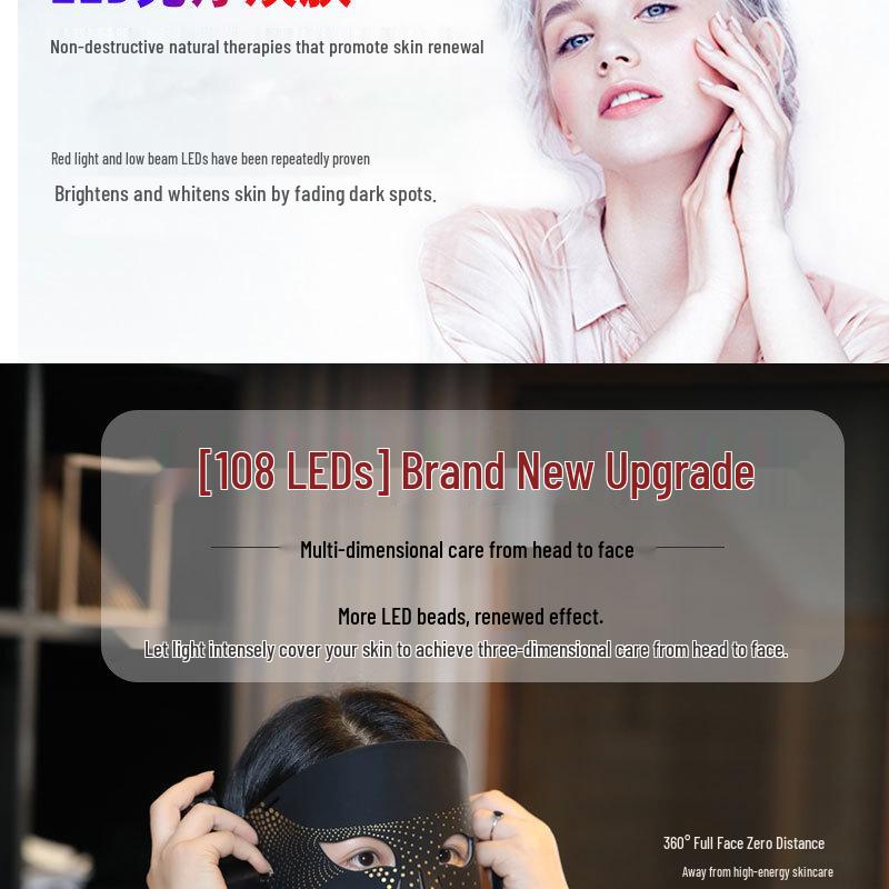 LED Phototherapy Mask for Skin Rejuvenation