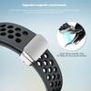Magnetic Silicone Band for Samsung Galaxy Watch 6 Classic 43 47mm 4 42 46mm 5 Pro 45mm No Gaps Loop Strap for 4/5/6 40 44mm Belt