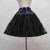 Lace Bow Short Dress Jupon Fille Mesh Petticoats for Wedding Cosplay Crinoline Underskirt  Party