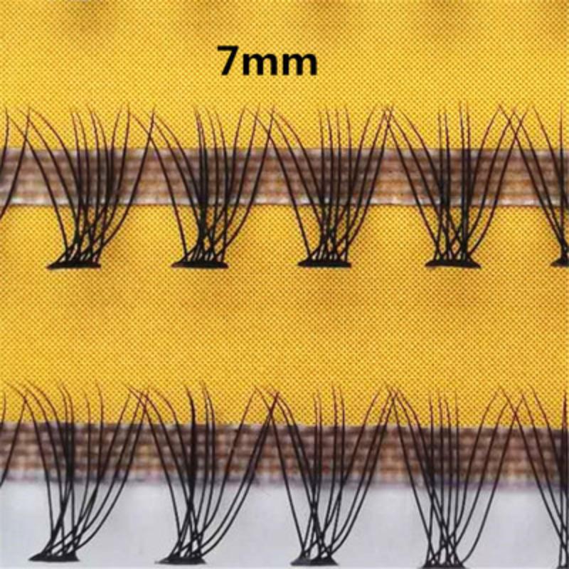 

10 шт. макияж отдельные кластерные ресницы прививка поддельные накладные ресницы наращивание отдельных ресниц 7mm