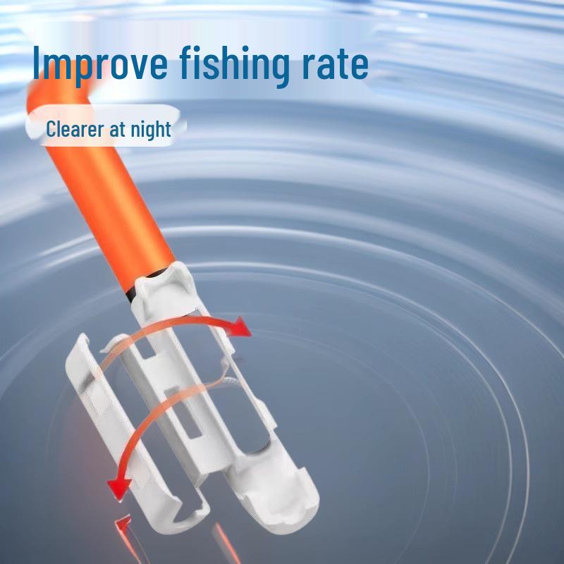 Svítící rybářský prut měnící barvu s elektronickým signalizátorem záběru