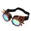 Halloween Kaleidoskop Rave Brille Regenbogen Kristallgläser Verstellbare Trippy Psychedelische Steampunk Brille