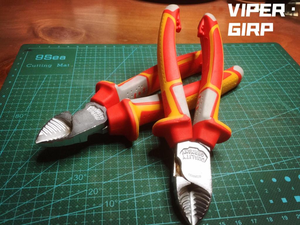 German Multifunctional Electrician Pliers: Wire Cutters, Diagonal Cutting, Needle-Nose, and Stripping Pliers