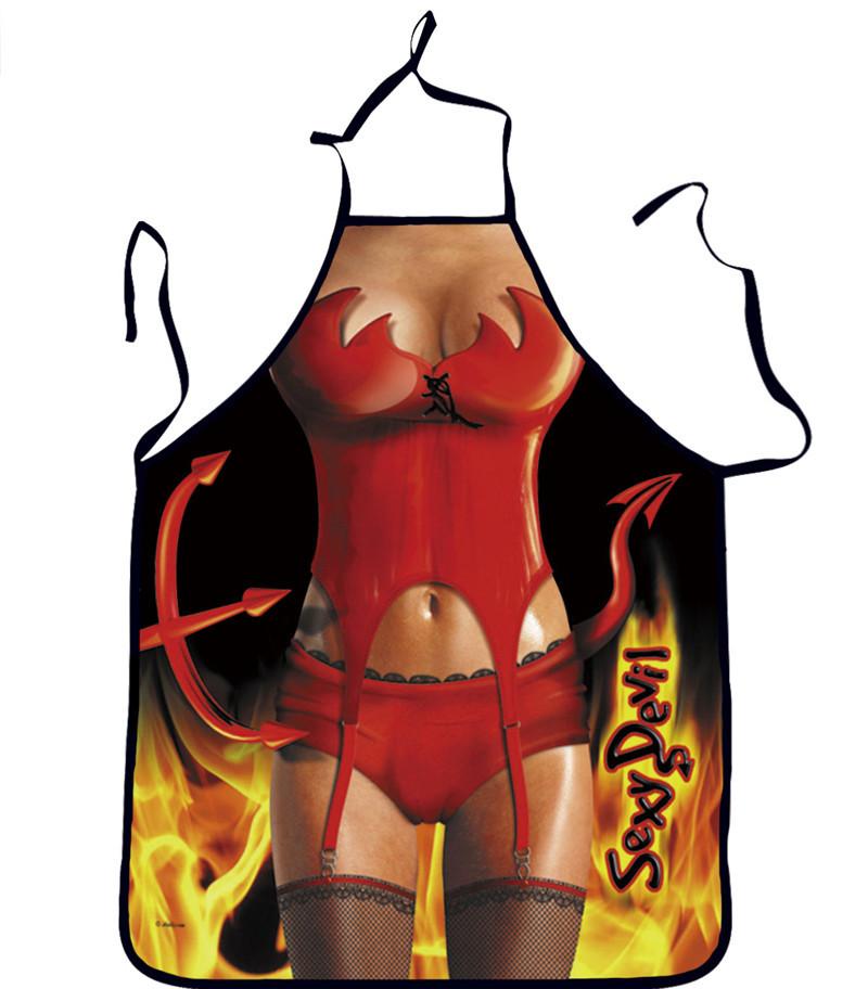 Superhero Women Men Apron Funny Novelty Chef Cooking Bbq Kitchen Aprons Cleaning