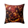 Halloween Horror Pumpkin Print Pattern Cushion Cover For Home Living Room Sofa Decoration Square Polyester Pillowcase