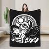 Umbra Witch Bayonettas Wool Blanket  Creative Throw Blanket for Bed Sofa Couch 125*100cm Plush Thin Quilt,