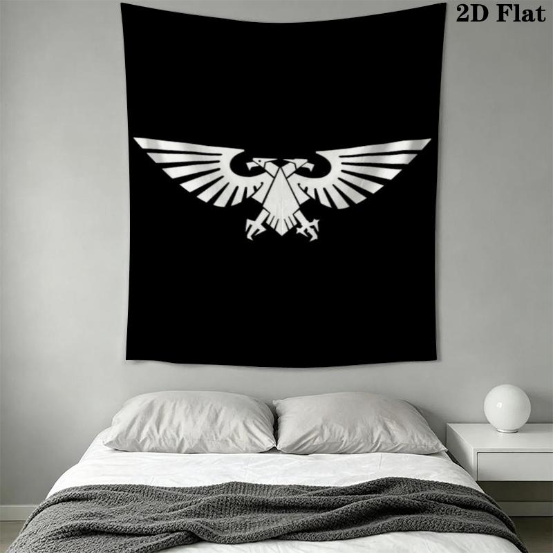 Warhammer 40K Faliszőnyeg Esztétikus Falra Akasztható Nyomtatott Szövet Pléd Dekoratív Szőnyegek Hálószobába Nappaliba Lakásdísz