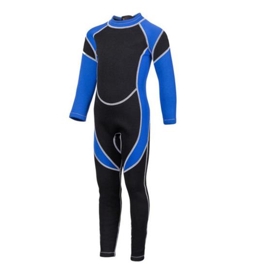 Long Sleeves Kids Wetsuit Diving Suit Swimming Snorkeling Surfing Warm Swimwear