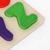 Todoribro Alphabet Dreidimensionales Puzzle Holzspielzeug-B, 1, 26 Teile, Koreas bestes Kleinkindpuzzle