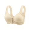 Drahtloser Push-Up Sport-BH mit Frontverschluss für Damen