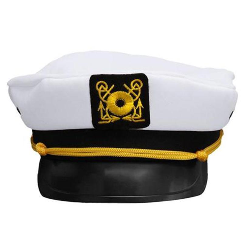 Adult Yacht Boat Captain Hat Navy Cap 