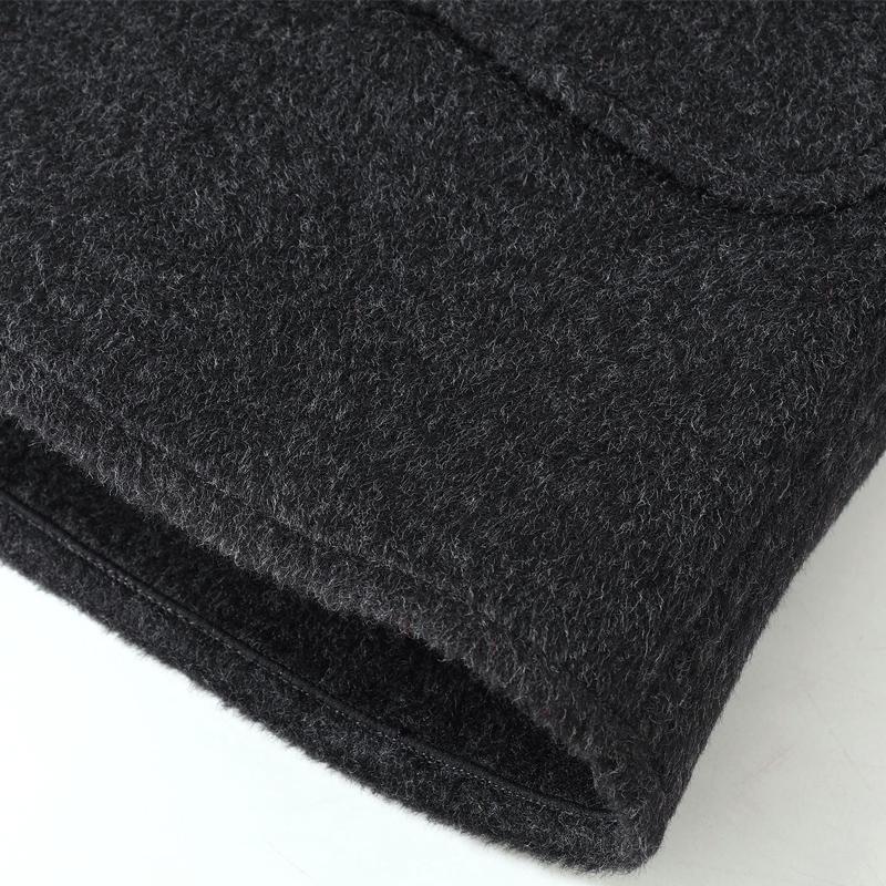 Middle Age Women's Long Wool Coats and Mixtures Plus Size Autumn Outerwears Elegant Loose Lady Jackets