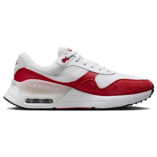 Nike Air Max SYSTM Low White University Red - DM9537-104