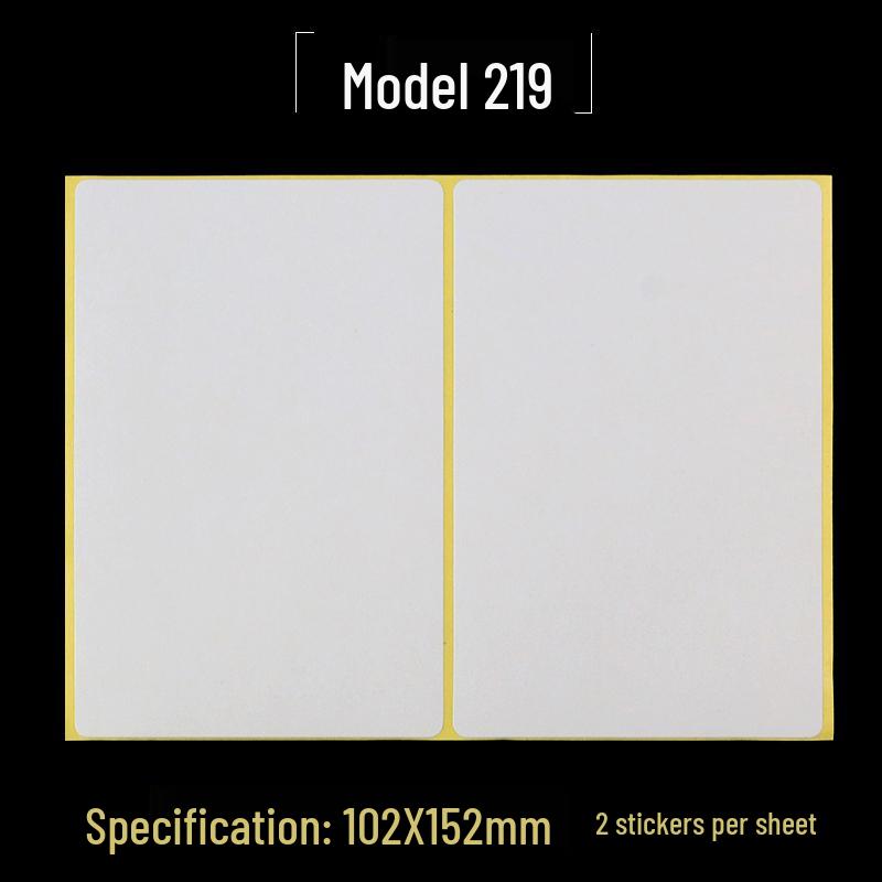 Adhesive Memo and Name Sticker Labels