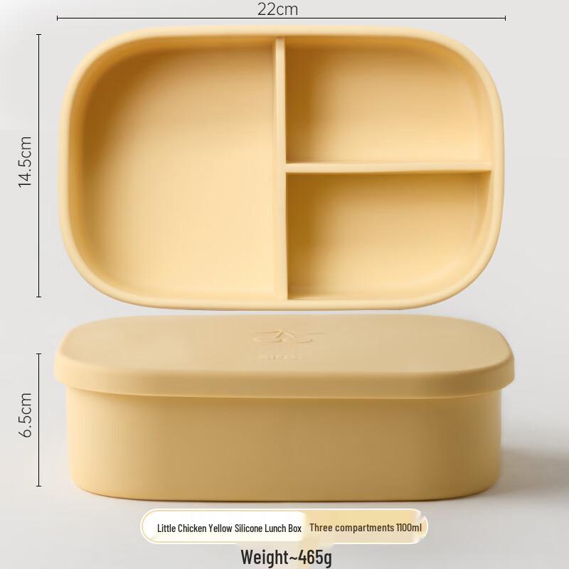 Jimi Microwavable Silicone Bento Box