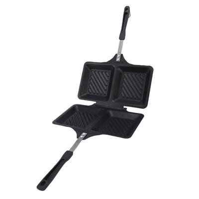 Sartén para Panini Sandwichera Doble Cara Antiadherente para Cocina Casera