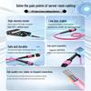 SAMZHE 12-Core OM4 MPO to MPO Fiber Optic Patch Cable