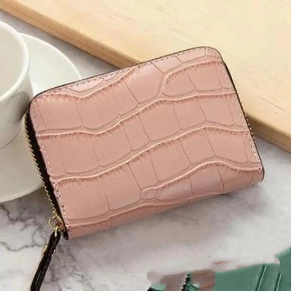 

1 шт. Женский летний дорожный роскошный держатель для карт Новый горячий топ Многофункциональный кошелек Продавец Мода Маленькие кошельки розовый