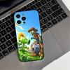 P-Plants Zombies Game  Phone Case For iPhone 17,16,15,14,13,12,11 Plus,Pro Max,XS,Soft Silicone Black Cover