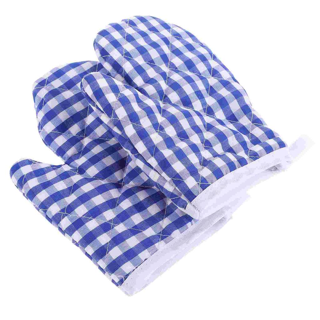 Toddler Microwave Gloves Girls Kitchen Mitts for Kids Children's Oven Polyester