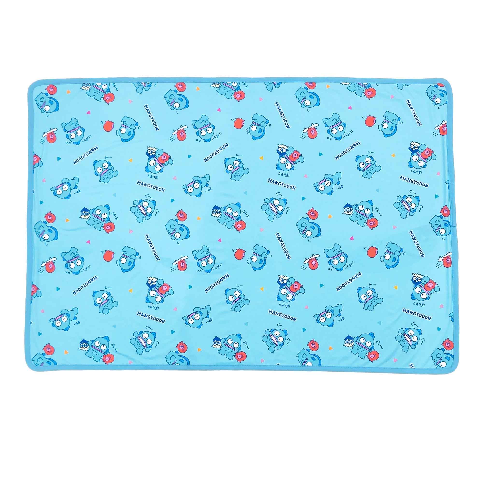 

MORIPiLO Sanrio Летнее одеяло-полотенце (Хангёдон Крутой Плед) Милая охлаждающая подушка 70x100см синего цвета с персонажем SANRIO Моришита