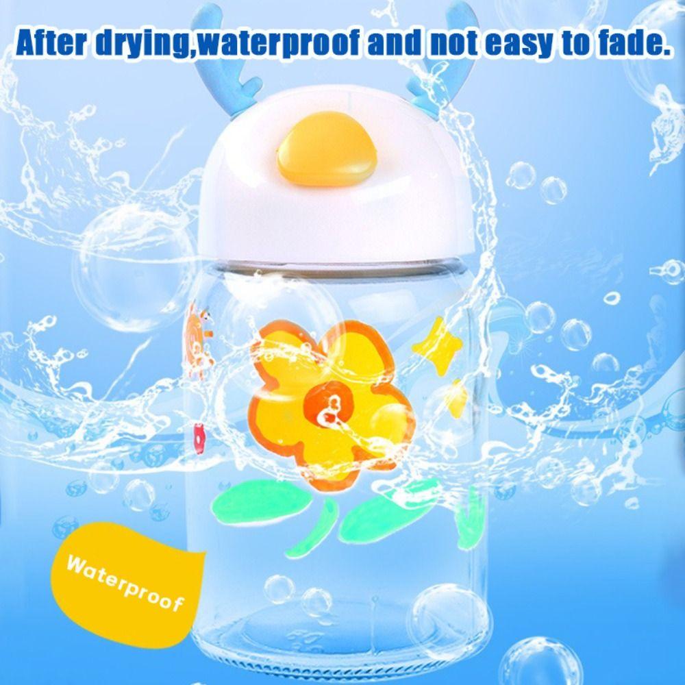 12-120 Colors Stackable Color Acrylic Marker Pen Washable Art Painting Markers  Stone Paint