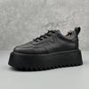 Thick Soled Men's 2025 Spring and Autumn New Height Increasing Fashionable Versatile Trend Casual Breathable Board Shoes