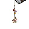 1Pcs Cute Pink Dripping Oil Pony Lanyard Girl Keychain Cell Phone Strap Charm Pendant Anti Drop Camera Decoration Strap Chain