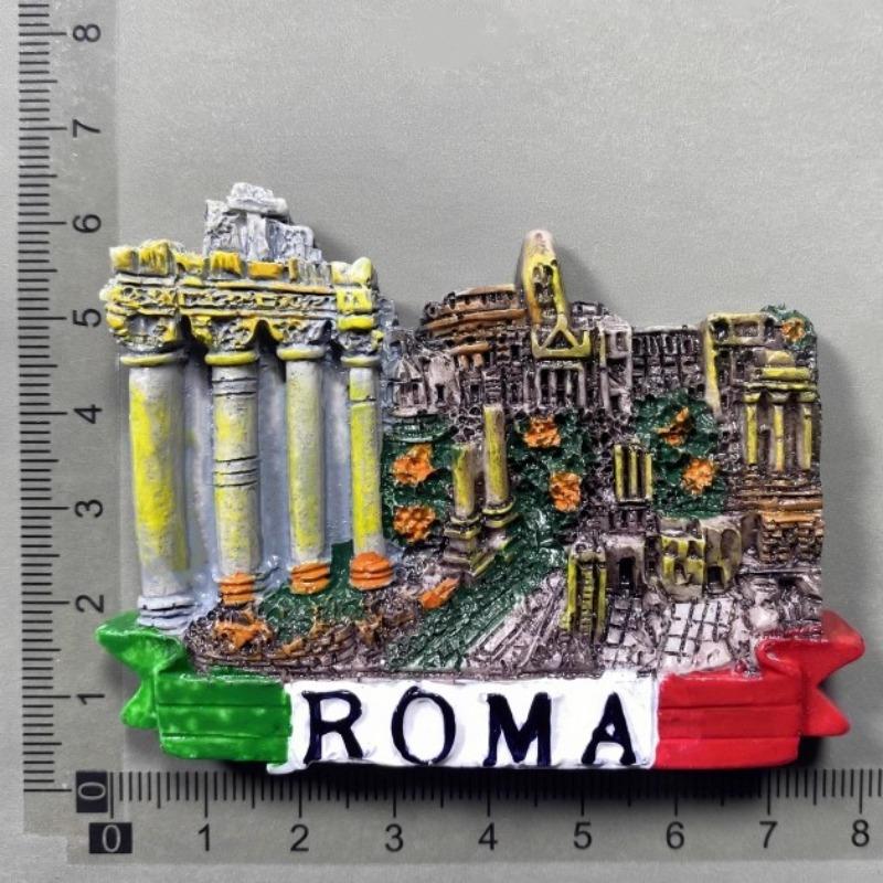 Italien Reise Souvenirs Capri Kühlschrankmagnete Rom Pisa St. Bernhard Florenz Tropea Kühlschrankaufkleber Wohnkultur Hochzeitsgeschenke