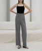 RE RHEE Straight Wide Leg Slacks Trousers Gy