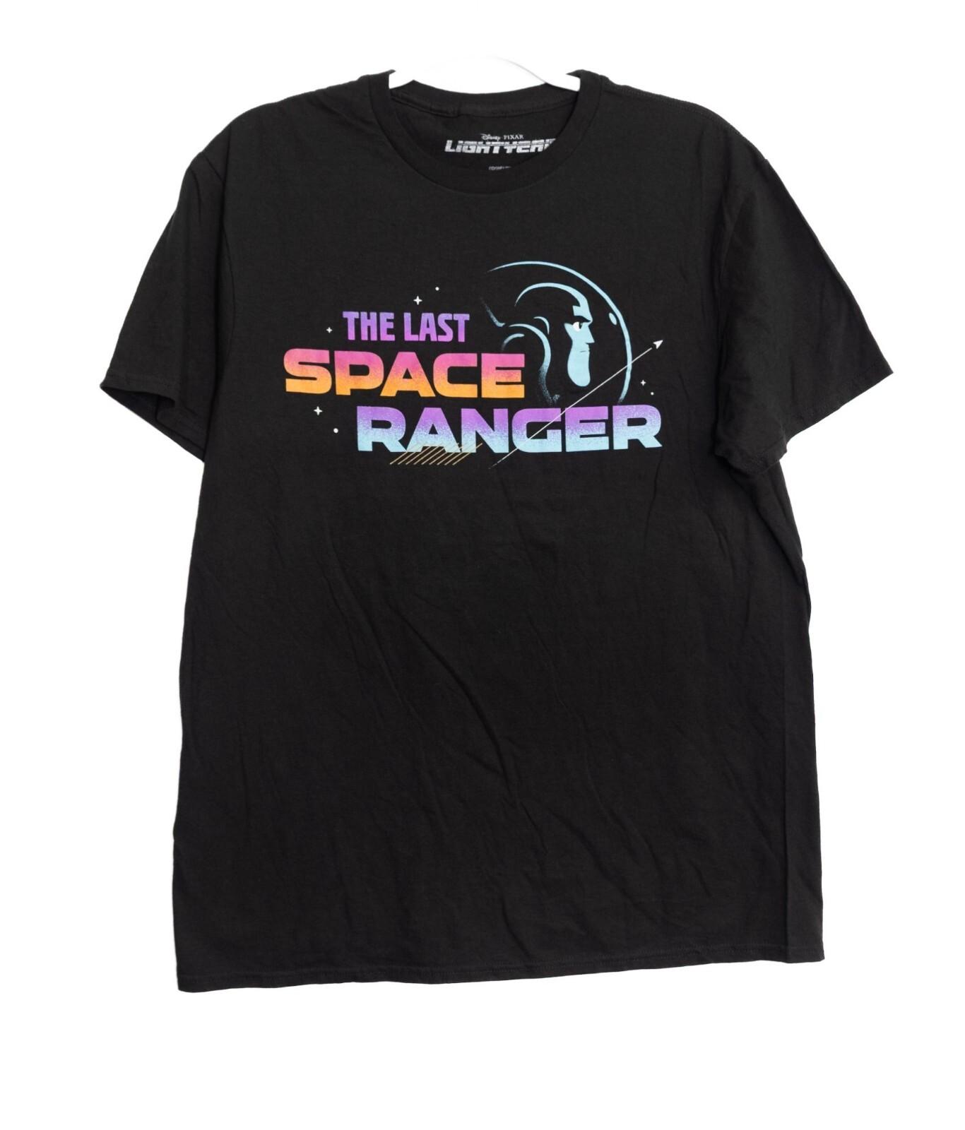 Disney Pixar Lightyear The Last Space Ranger Size L Black T-Shirt S