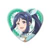 "Phantom of the Mirror Yohane SUNSHINE no ESPELHO" 2ª Edição Broche de Lata em Forma de Coração Canaan ZG