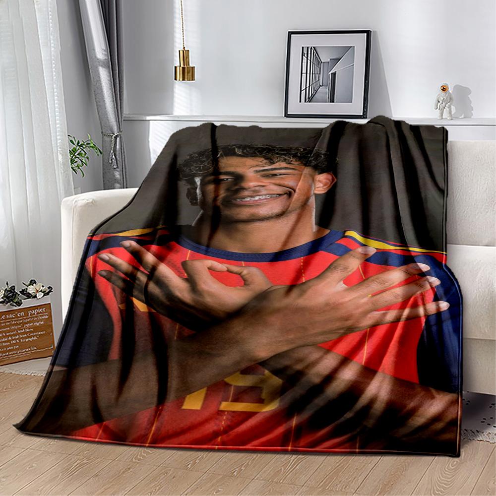 Lamine Yamal's World Cup Champion Celebration Blanket Ultra-Soft Perfect for Couch Sofa Office for All Occasions Warmthful Decor Birthday Christmas Gi