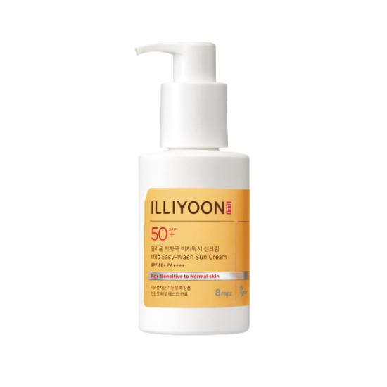ILLIYOON Easy Wash Sunscreen SPF50+ Family Mild Low Irritation Sun Cream 150ml