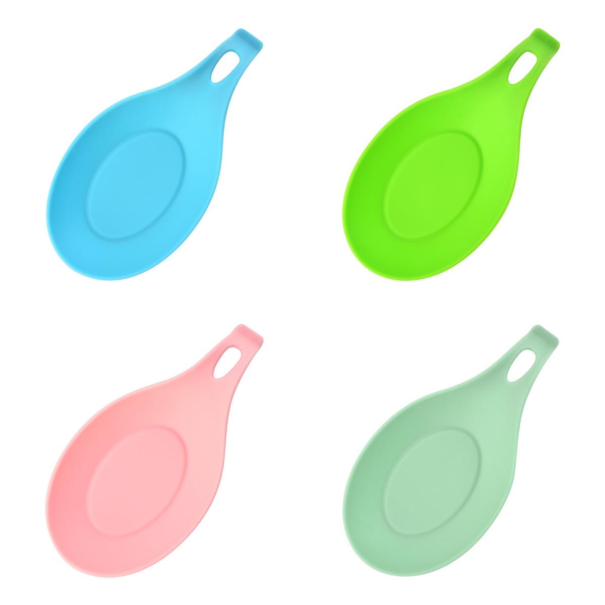 

Горячая Распродажа 4 шт. силиконовая подставка для ложки, держатель для шпателя, термостойкая посуда, подставка для столовых приборов, поднос, кухонные принадлежности Envios Gratis Para Hombre