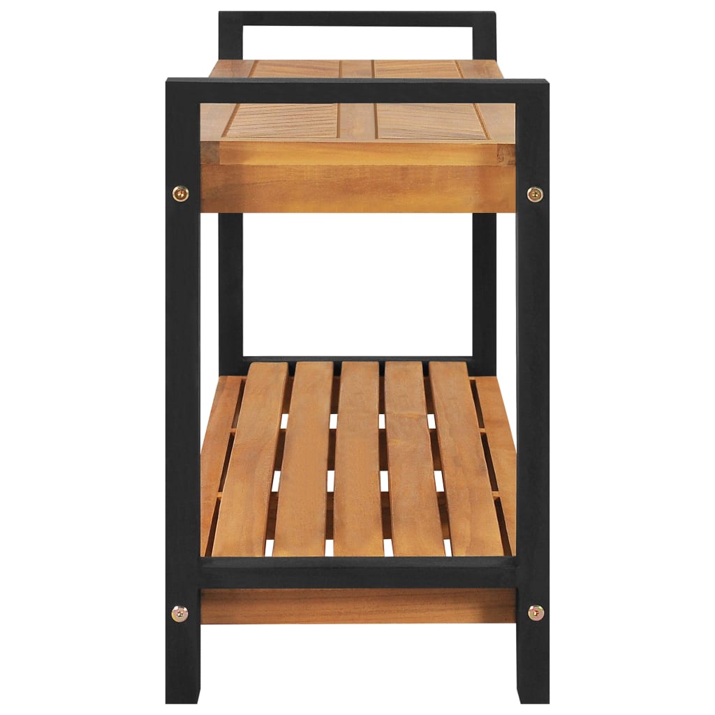 120 cm Solid Teak Wood Bench