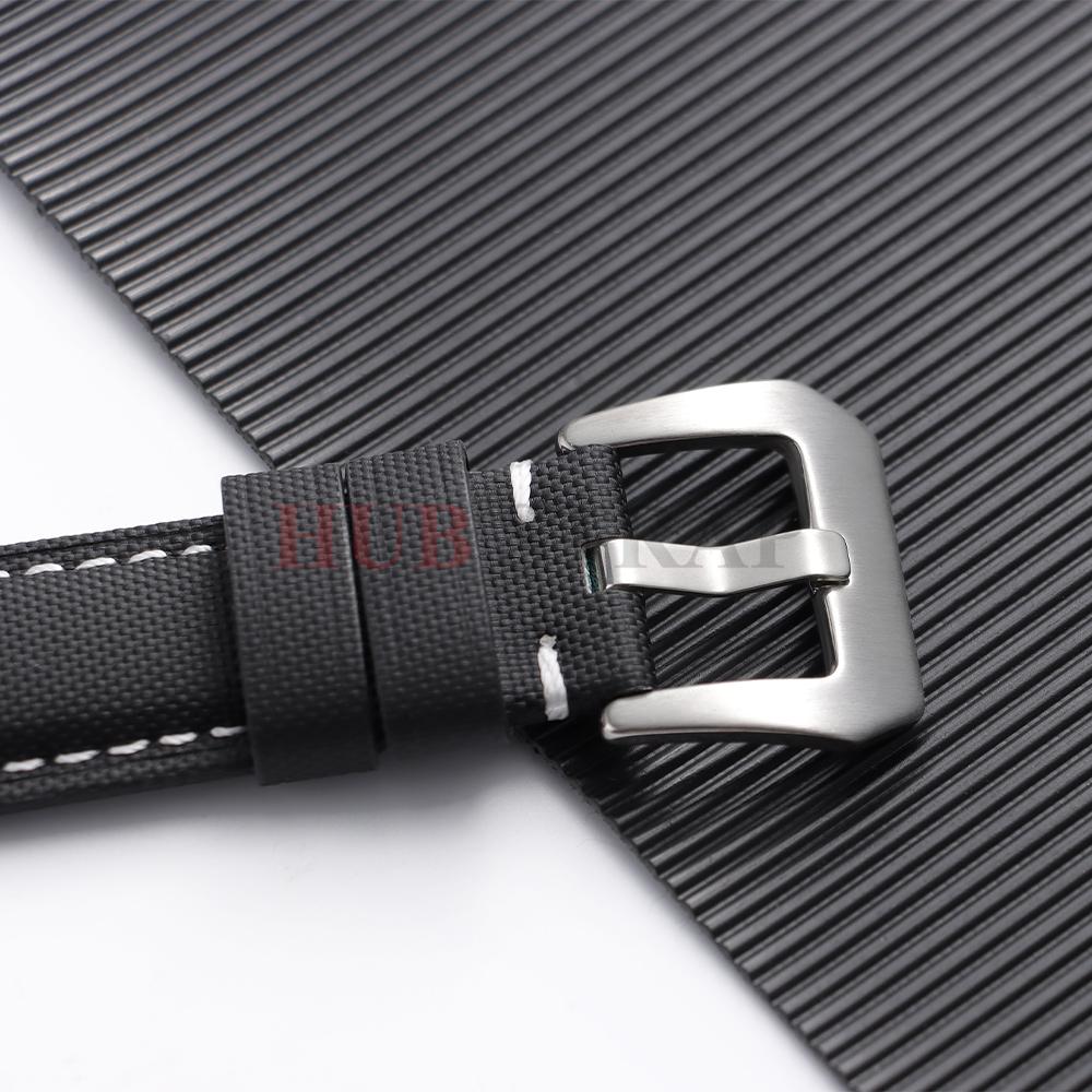 Waterproof Sailcloth Watch Band Premium Nylon Strap 20mm 22mm 24mm 26mm Durable Nylon Bracelet for Men Women Watch  Accessories