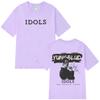 Personnalisation Yungblud Tournée Mondiale 2025 Nouveaux Idoles T-shirt Vintage Unisexe Unisexe Punk Rock T-shirts Manches Courtes Coton Hiphop Overs